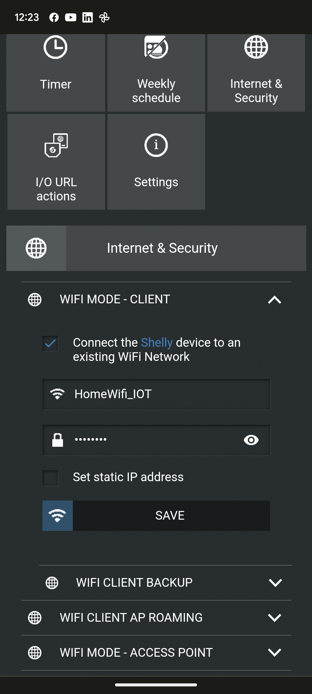 Wifi Mode - Client